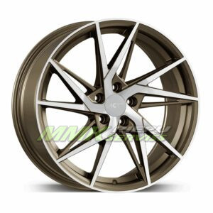 R18X8 5X112 ET35 72.6 AGT Wheels 18259 Matt Bronze Diamond - Aluminija A riepas