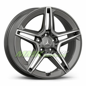 R18X8 5X112 ET42 66.6 AGT Wheels 18273 Titan Diamond - Aluminija A riepas