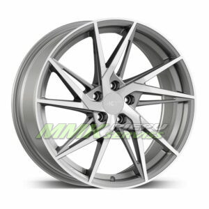 R18X8 5X114.3 ET35 72.6 AGT Wheels 18259 Silver Diamond - Aluminija A riepas