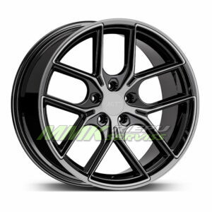 R19X8.5 5X120 ET30 72.6 AGT Wheels 19258 Gloss Black Diamond - Aluminija A riepas