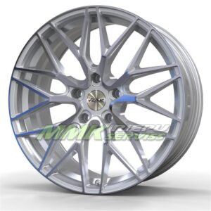 R19X9.5 5X112 ET45 66.6 Venue Foxy Silver Polished - Aluminija A riepas