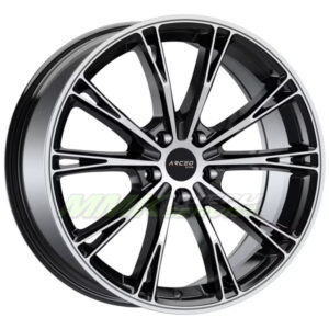 R20X8.5 5X112 ET30 66.45 ARCEO ASW01 Black Diamond - Aluminija A riepas