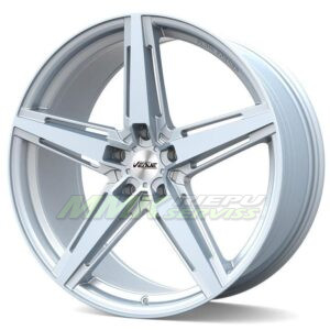 R20X8.5 5X112 ET40 66.6 Venue Nord5 Gloss Silver - Aluminija A riepas