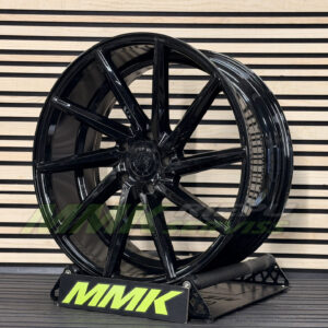 R17X8 5X108 ET42 67.1 B1058 Black (BL) LEFT SIDE Style Vossen - Aluminija A riepas