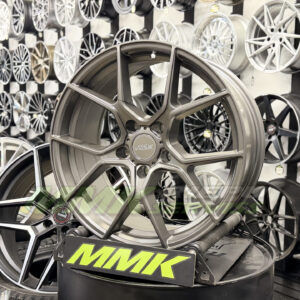R18X8.5 5X120 ET35 72.6 Venue Genesis Satin Grey - Aluminija A riepas