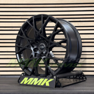 R18X8 5X112 ET40 66.5 3S1293 (8384) Black Half Matt (BLHM) - Aluminija A riepas