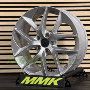 R18X8 5X112 ET45 57.6 EMR 184 Crystal Silver - Aluminija A riepas