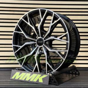 R18X8 5X120 ET45 72.6 ARCEO ROMA Black Diamond - Aluminija A riepas