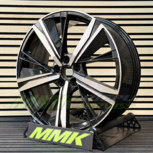 R19X8 5X108 ET40 65.1 D1918 Black Polished (MB) - Aluminija A riepas