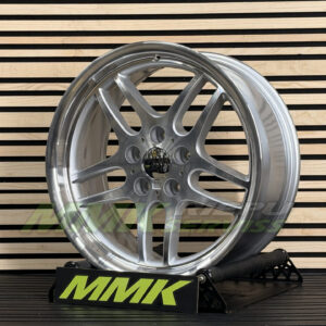 R19X9.5 5X120 ET20 72.6 AGT Wheels 19257 Silver Diamond - Aluminija A riepas