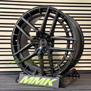 R20X8.5 5X108 ET35 73.1 ARCEO VIENNA Glossy Black - Aluminija A riepas