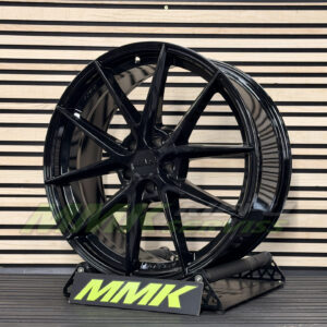 R20X8.5 5X112 ET30 66.6 ARCEO ASW04 Glossy Black - Aluminija A riepas