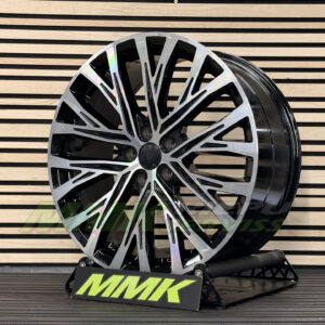 R20X9 5X112 ET35 66.6 EMR W7021 Deep Black Diamond Gloss - Aluminija A riepas