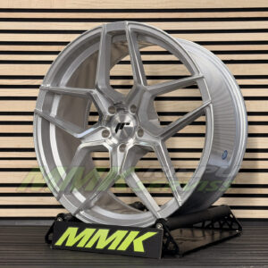 R20X9 5X114.3 ET20 74.1 Japan Racing JR34 Silver Machined - Aluminija A riepas