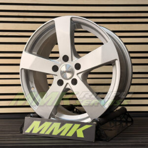 R17X7.5 5X112 ET 28 66.6 Dezent TD Silver - Aluminija A riepas