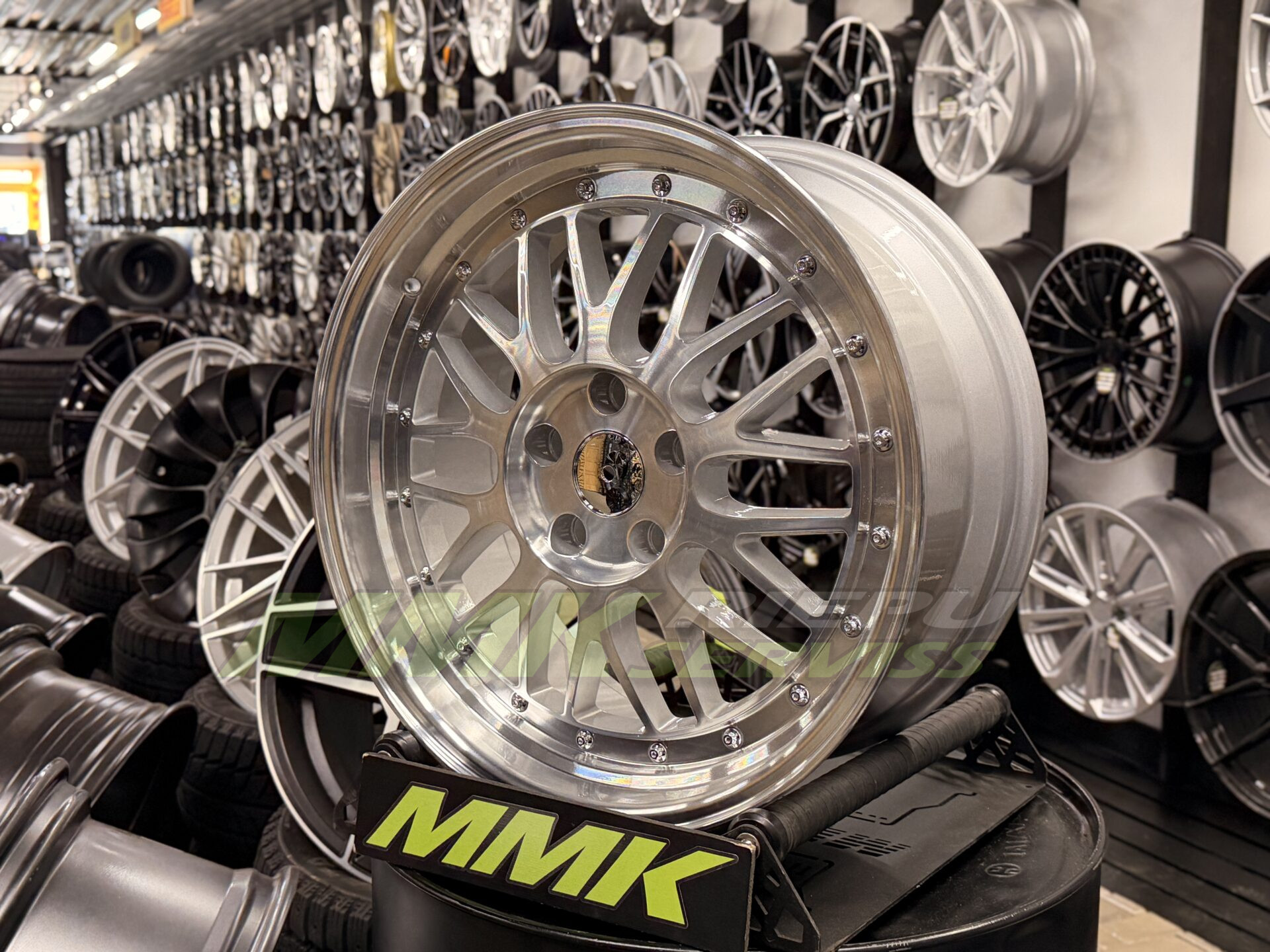 R17X7.5 5X112 ET35 73.1 A1025 (3S215) Silver+Polished Lip (SP) - Aluminija A riepas