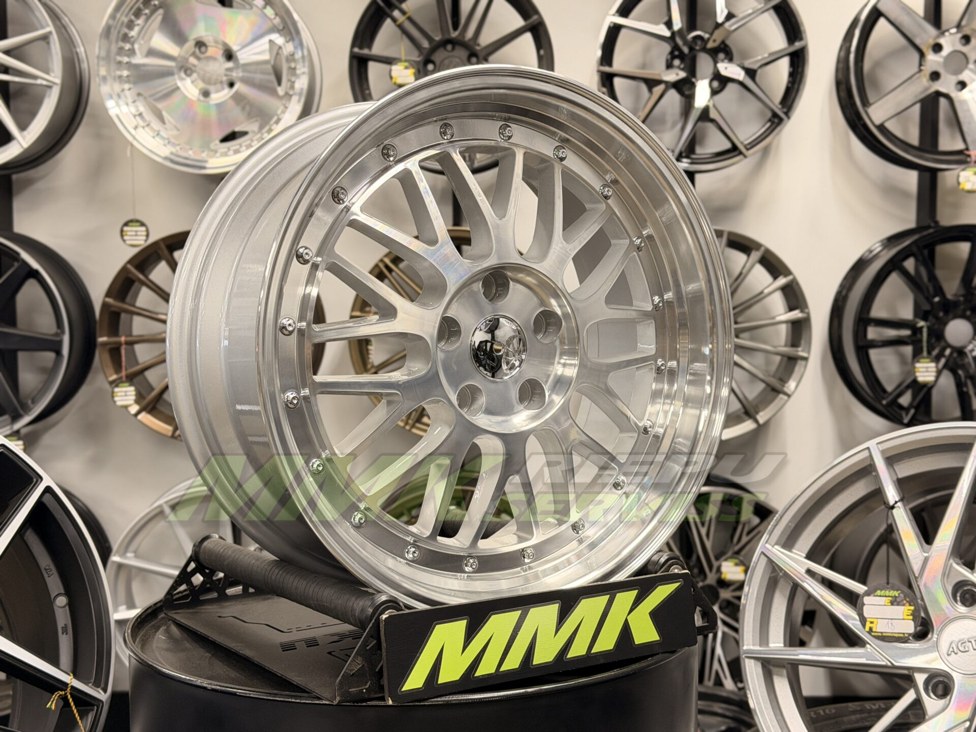 R17X7.5 5X112 ET35 73.1 A1025 (3S215) Silver+Polished Lip (SP) - Aluminija A riepas
