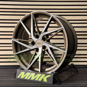 R18X8 5X108 ET35 72.6 AGT Wheels 18259 Matt Bronze Diamond - Aluminija A riepas