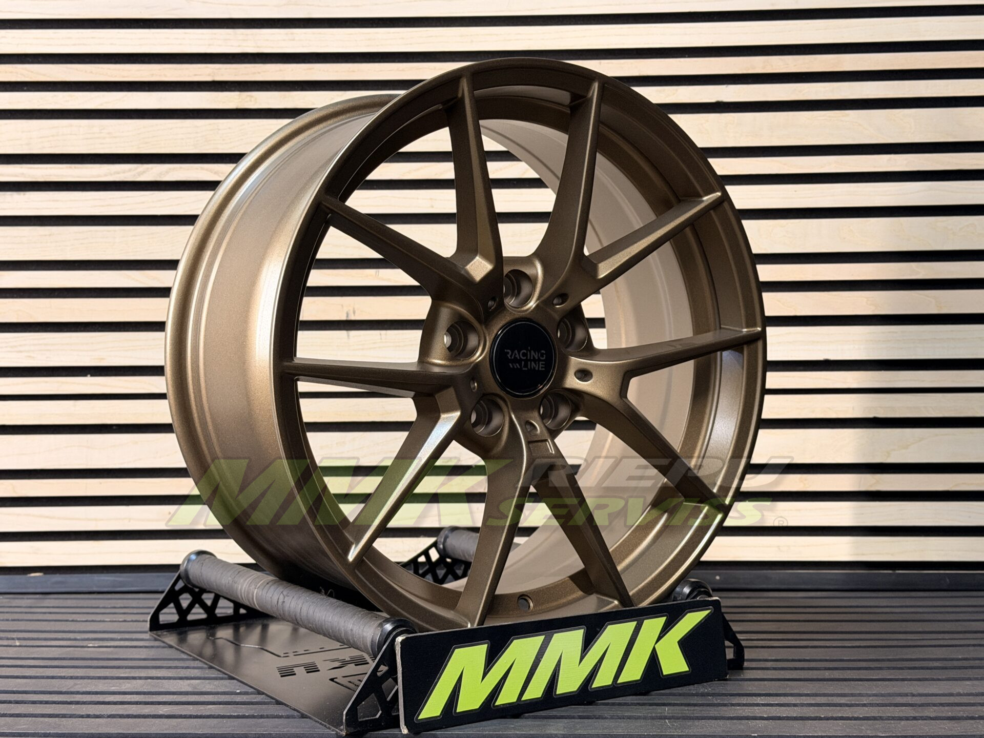 R18X8 5X120 ET34 72.6 B1416 (FBX124) Bronze (YY) - Aluminija A riepas