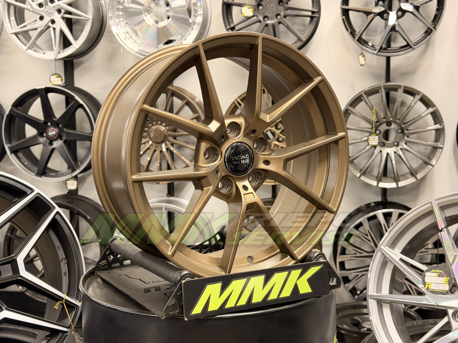 R18X8 5X120 ET34 72.6 B1416 (FBX124) Bronze (YY) - Aluminija A riepas