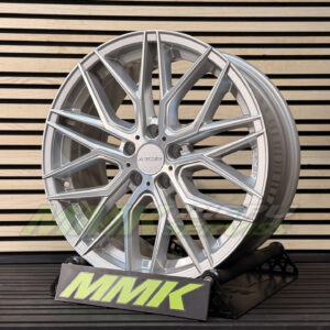 R19X8.5 5X112 ET35 73.1 ARCEO VALENCIA Silver Diamond - Aluminija A riepas