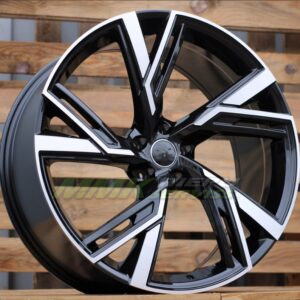R19x8.5  5X112  ET  36  66.6  3S1384  (H3399F)  Black Matt+Polished Lip (BMPL)  For MER (HYBRID FORGED) - Aluminija A riepas