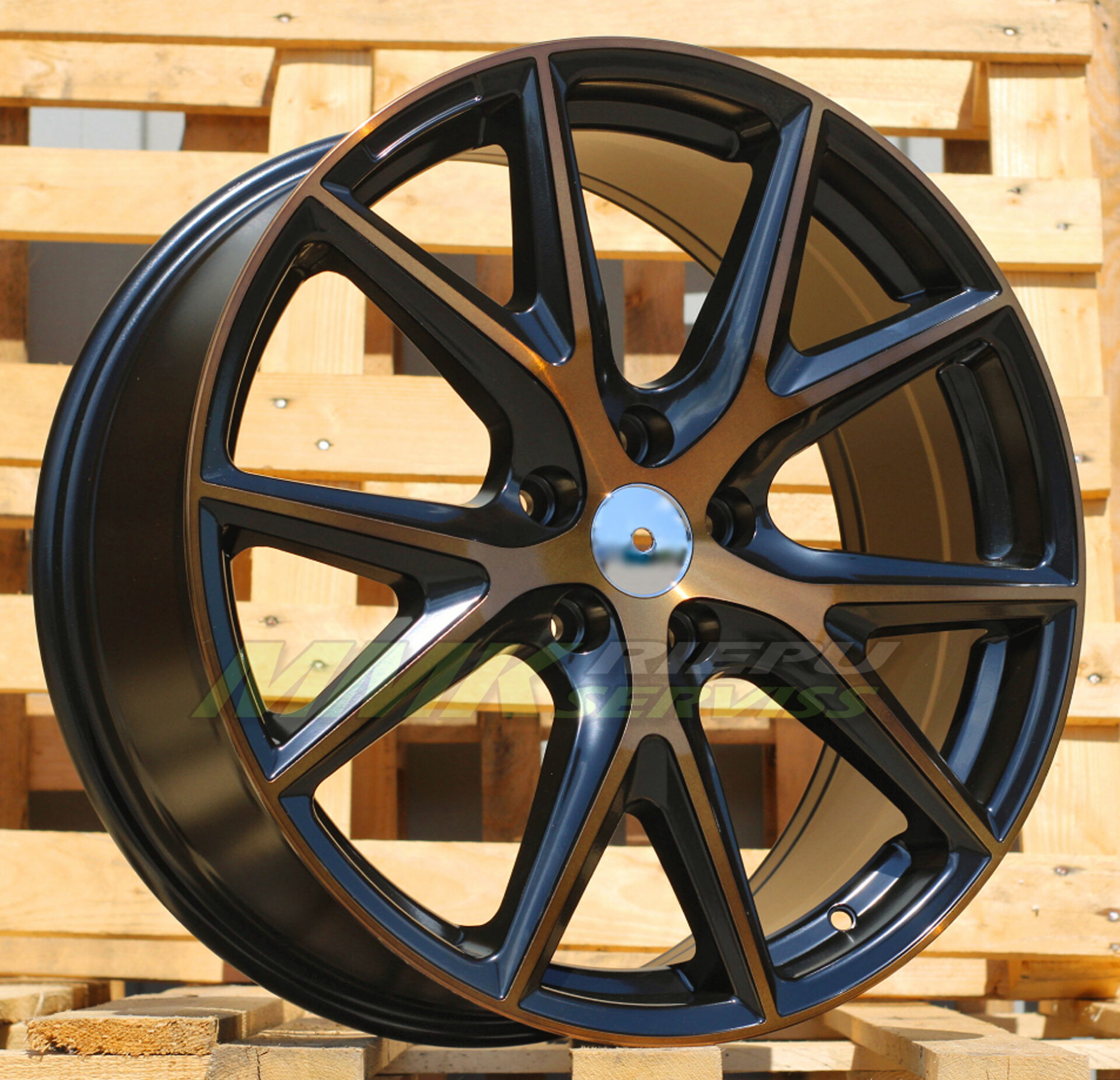 R19X8 5X112 ET45 57.1 B5792 MBHMC - Aluminija A riepas