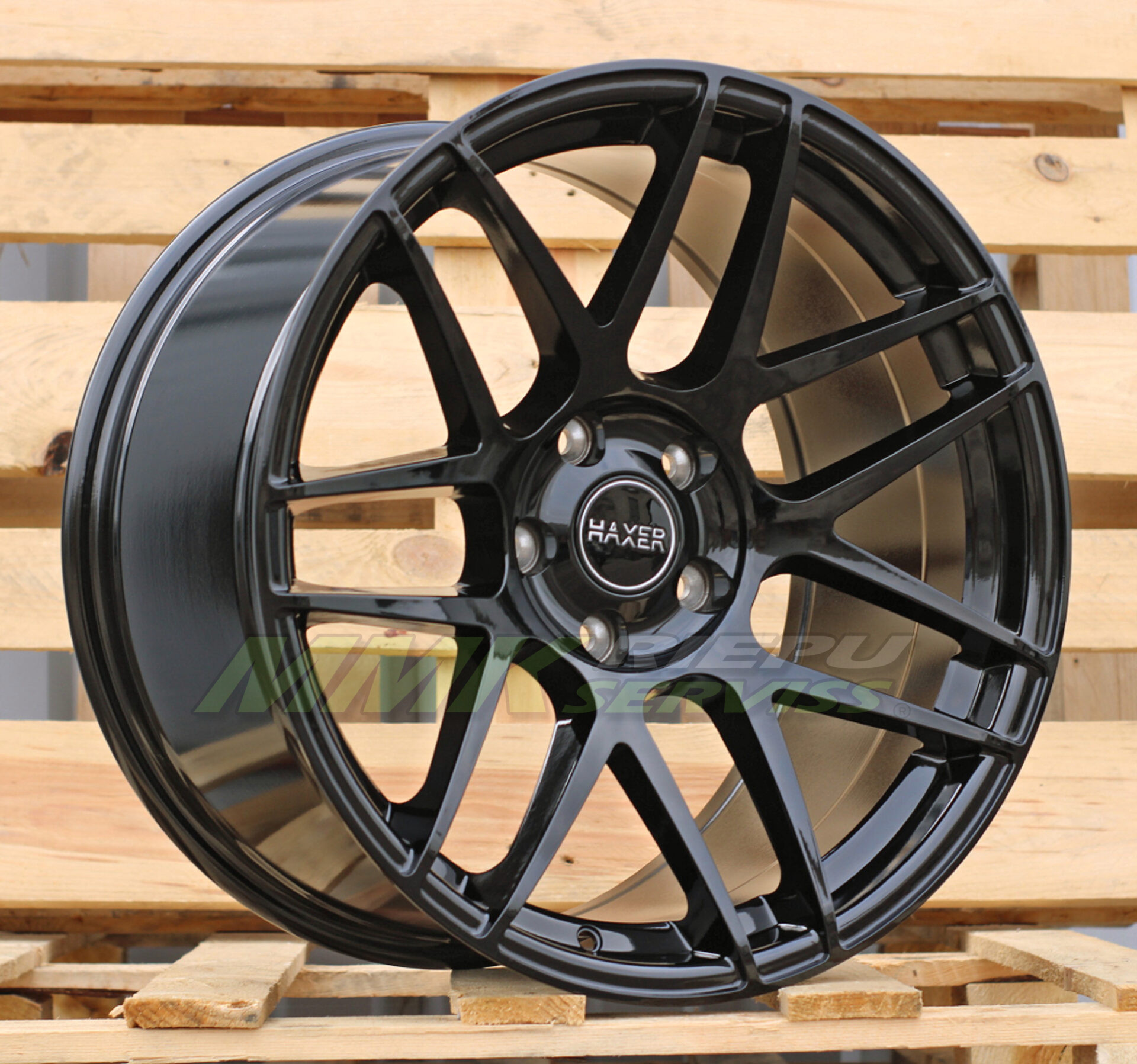 R19X9 5X120 ET30 72.6 XF995 HX022 BL - Aluminija A riepas