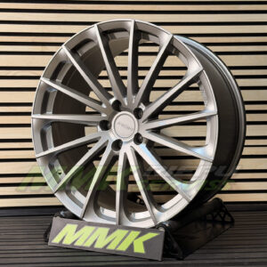 R20X9 5X108 ET35 63.4 ARCEO BERLIN Titanium Silver Diamond - Aluminija A riepas