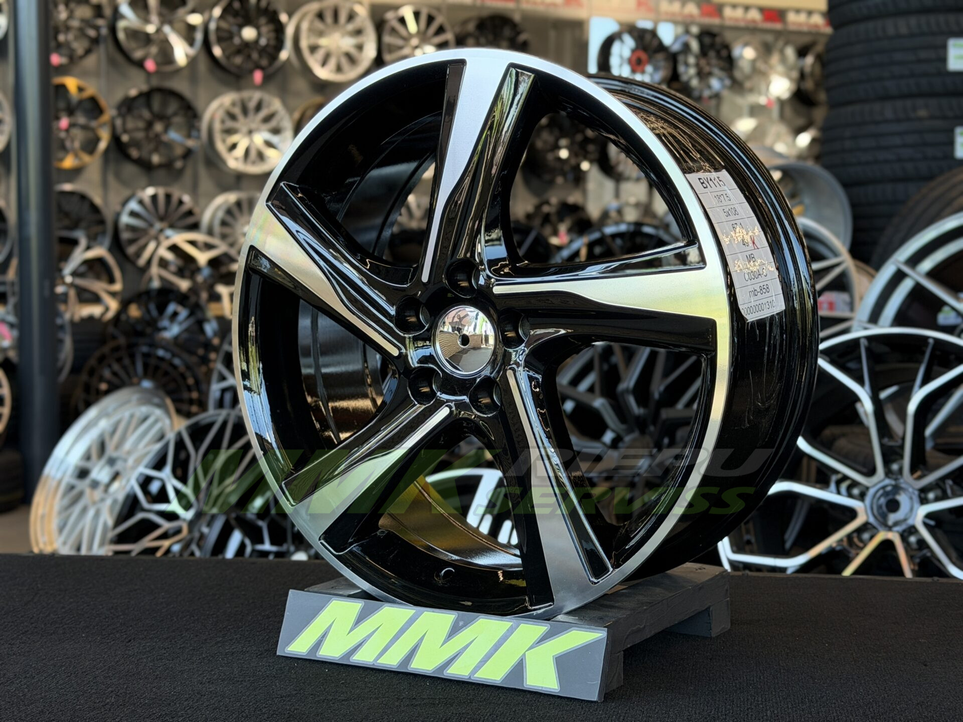 R18X7.5 5X108 ET49 67.1 BY115 MB - Aluminija A riepas