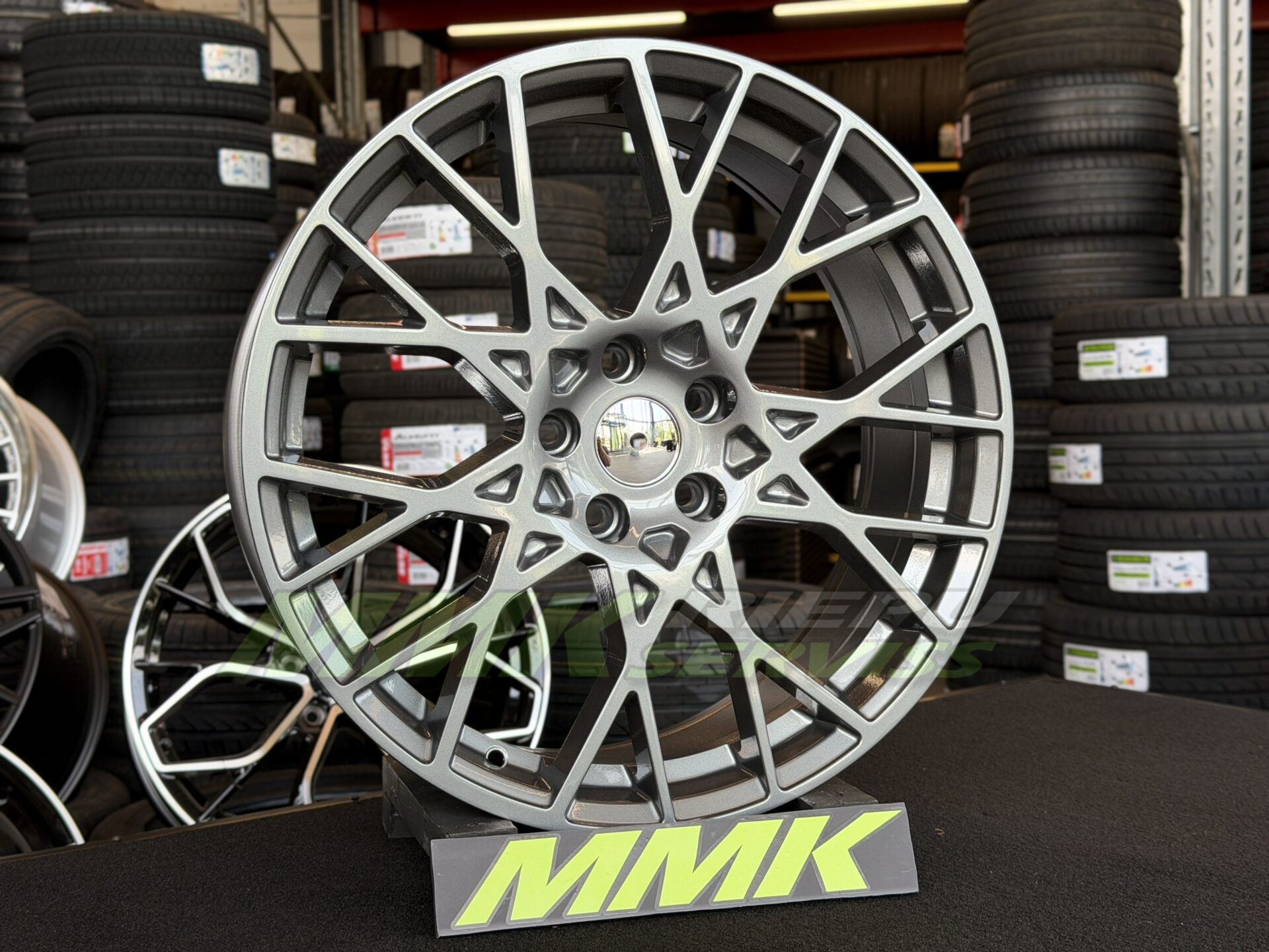 R18X8 5X112 ET40 57.1 3S1293 (8384) Grey (GR) - Aluminija A riepas