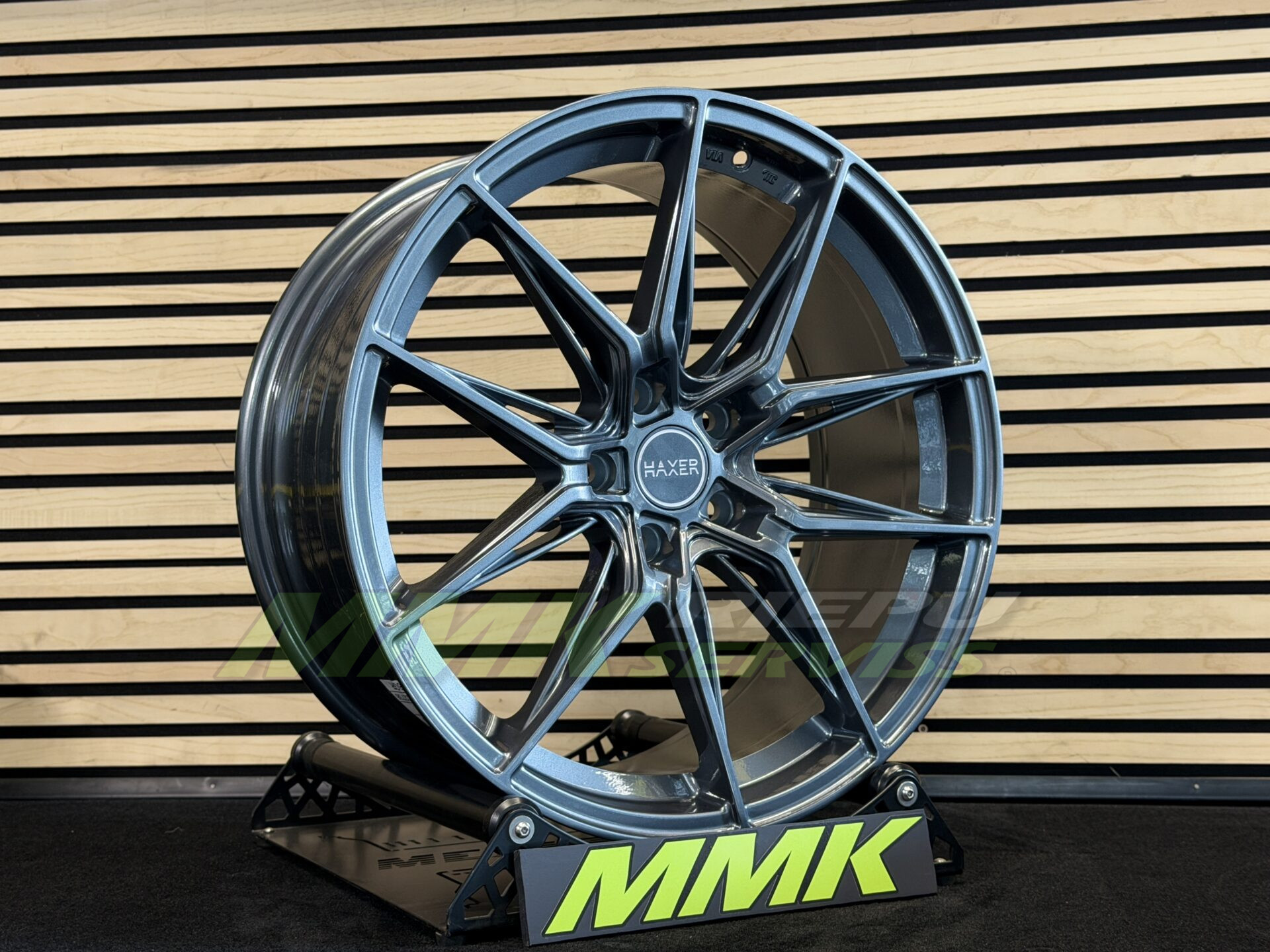R19X8.5 5X112 ET40 66.5 HX036 A5581 GR - Aluminija A riepas