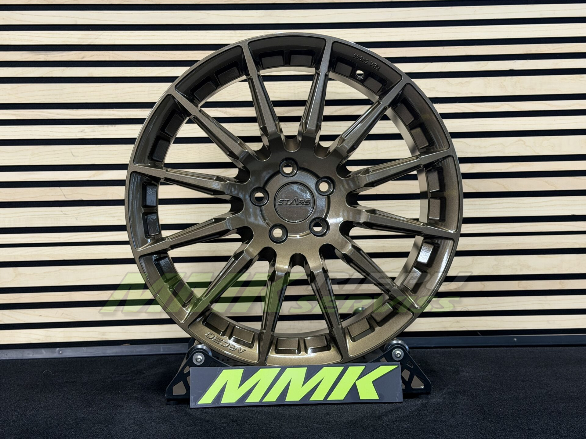 R19X8 5X112 ET30 73.1 ARCEO ASW03 Glossy Bronze - Aluminija A riepas