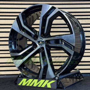 R20X8.5 5X108 ET42.5 63.3 B0143 Black Polished (MB) - Aluminija A riepas
