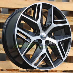R19X8 5X112 ET45 57.1 B1109 Black Polished (MB) For SEAT (Z7) - Aluminija A riepas