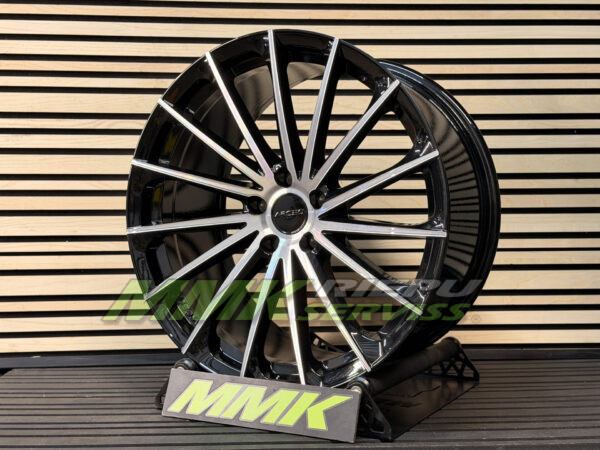 R20X9 5X112 ET35 66.6 ARCEO BERLIN Black Diamond - Aluminija A riepas