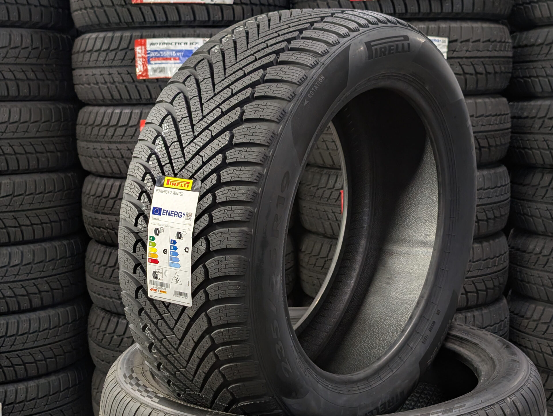 205/55R16 Pirelli POWERGY 2 Winter 94V XL - Vissezonas riepas / Ziemas riepas