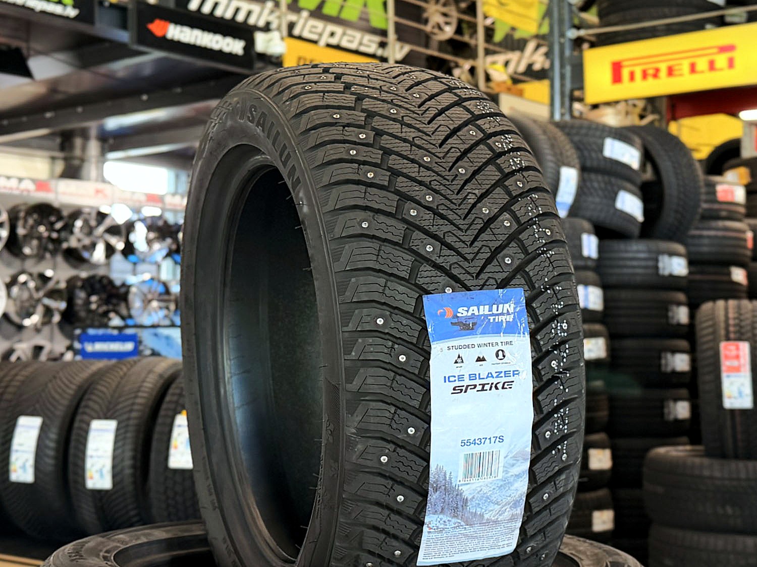 235/65R17 Sailun Ice Blazer Spike 104T ar radzēm - Ziemas riepas / Ziemas ar radzēm riepas