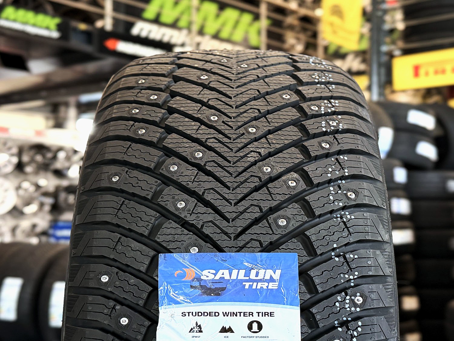 235/65R17 Sailun Ice Blazer Spike 104T ar radzēm - Ziemas riepas / Ziemas ar radzēm riepas