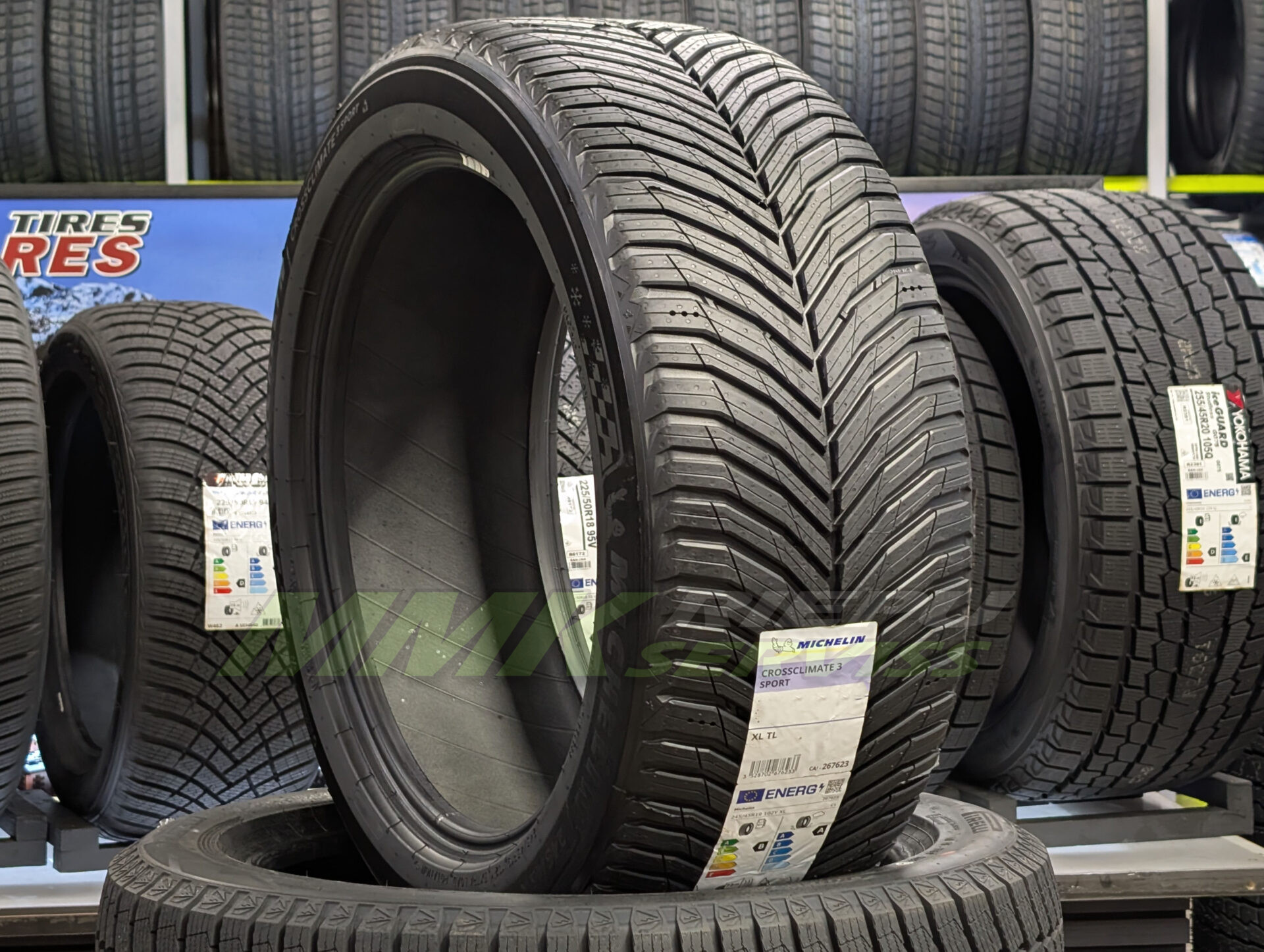 245/45R19 Michelin CrossClimate 3 Sport 102Y XL RP - Vissezonas riepas / Ziemas riepas