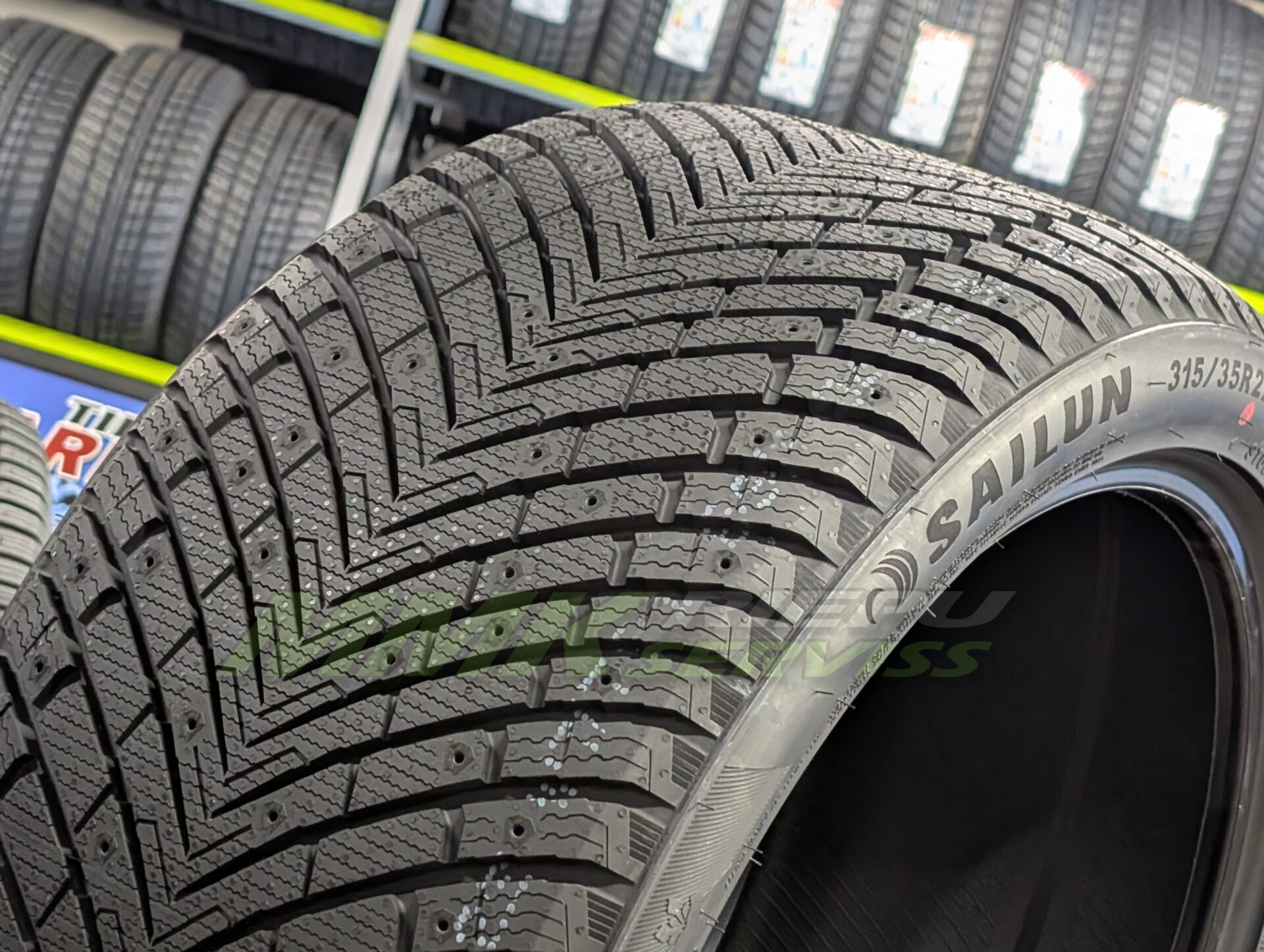 315/35R22 Sailun Ice Blazer Spike 111T XL RP radž - Vissezonas riepas / Ziemas riepas