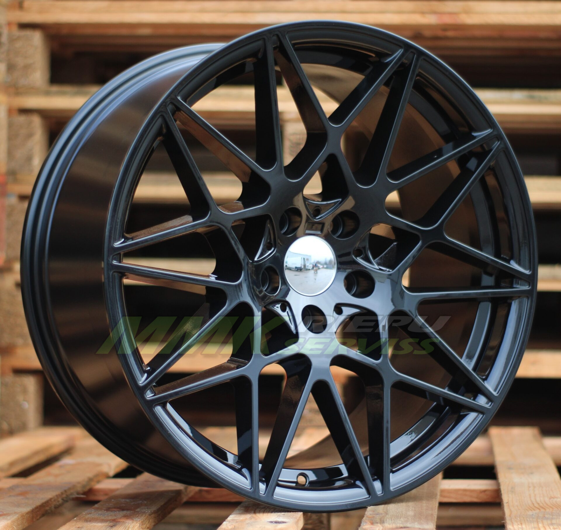 R17X7.5 5X112 ET30 66.6 B5167 (XF023) Black (BL) (HYBRID FORGED) - Aluminija A riepas
