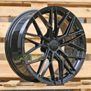 R17X7.5 5X112 ET40 66.5 HX035 (FBX005) Black (BL) HYBRID FORGED - Aluminija A riepas