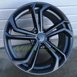 R17X7.5 5X112 ET45 57.1 B5620 Black Half Matt (BLHM) - Aluminija A riepas
