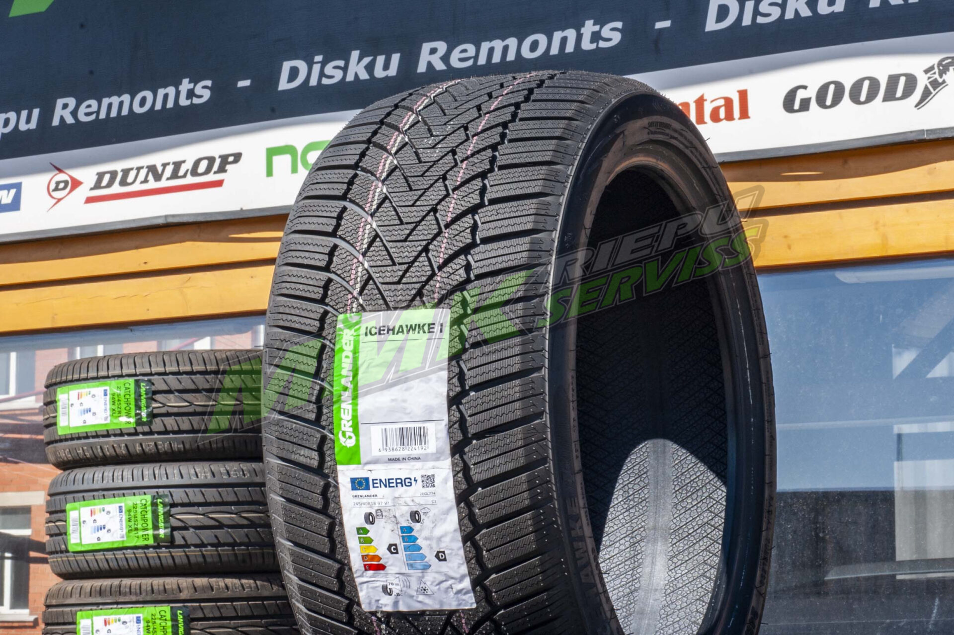 235/55R18 Grenlander Icehawke 1 104H XL - Vissezonas riepas / Ziemas riepas