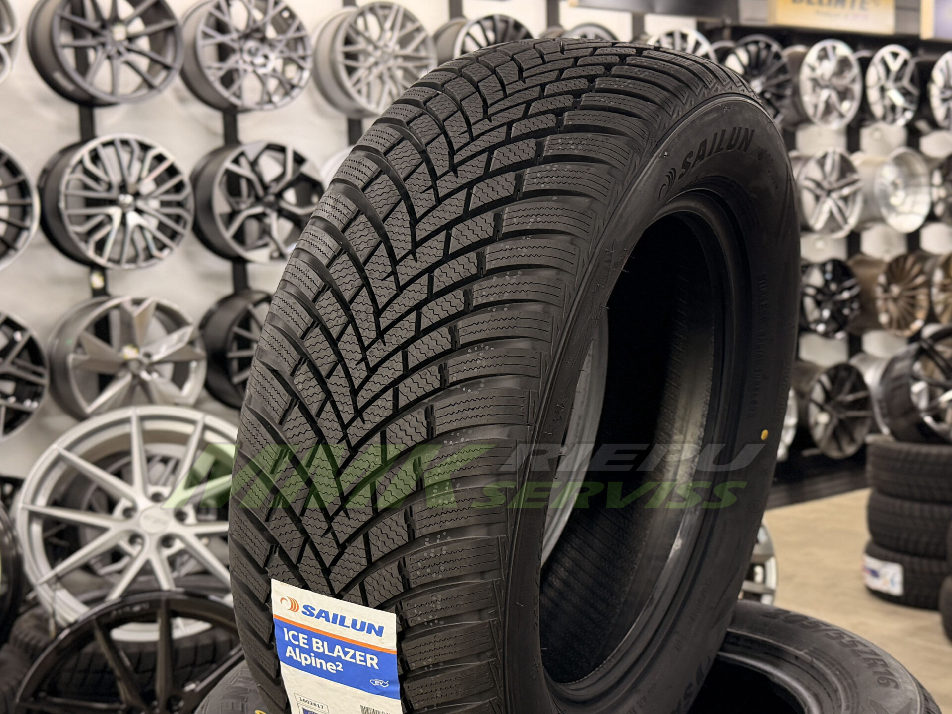 155/80R13 Sailun Ice Blazer Alpine 2 79T - Vissezonas riepas / Ziemas riepas