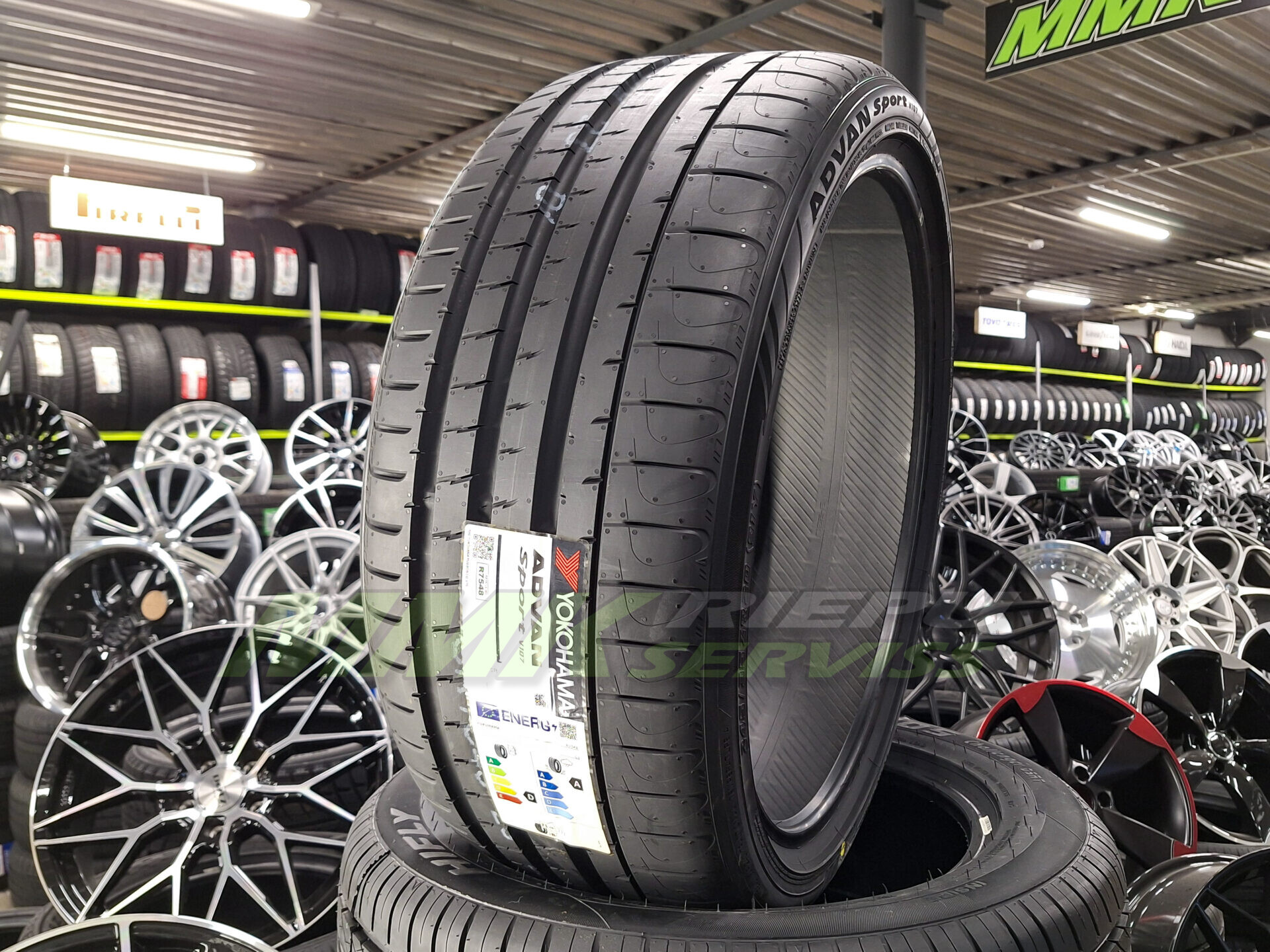275/35R21 Yokohama ADVAN Sport V107D 103Y XL RP - Vasaras riepas