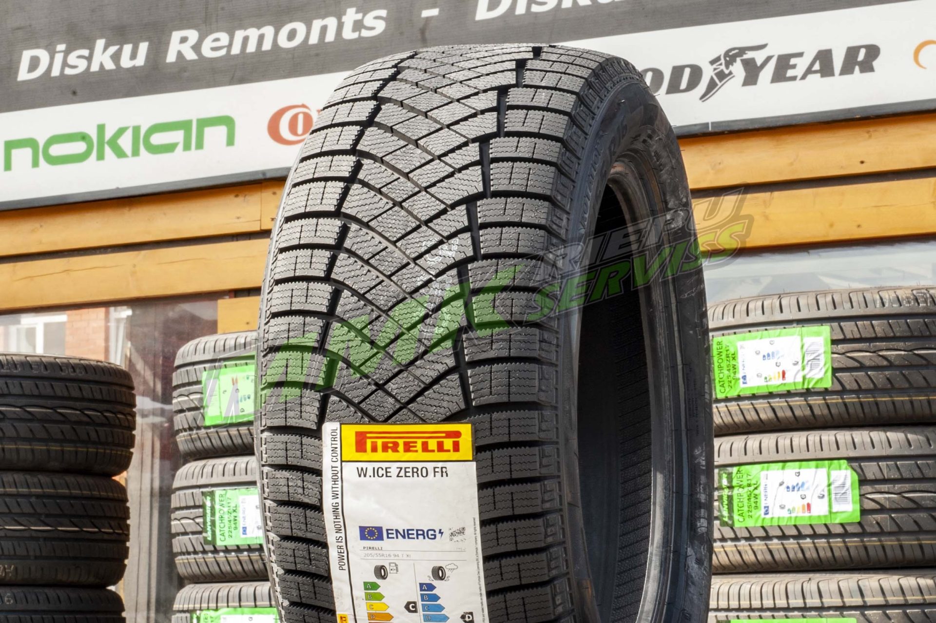 215/55R16 Pirelli Winter ICE ZERO FR 97T XL - Vissezonas riepas / Ziemas riepas