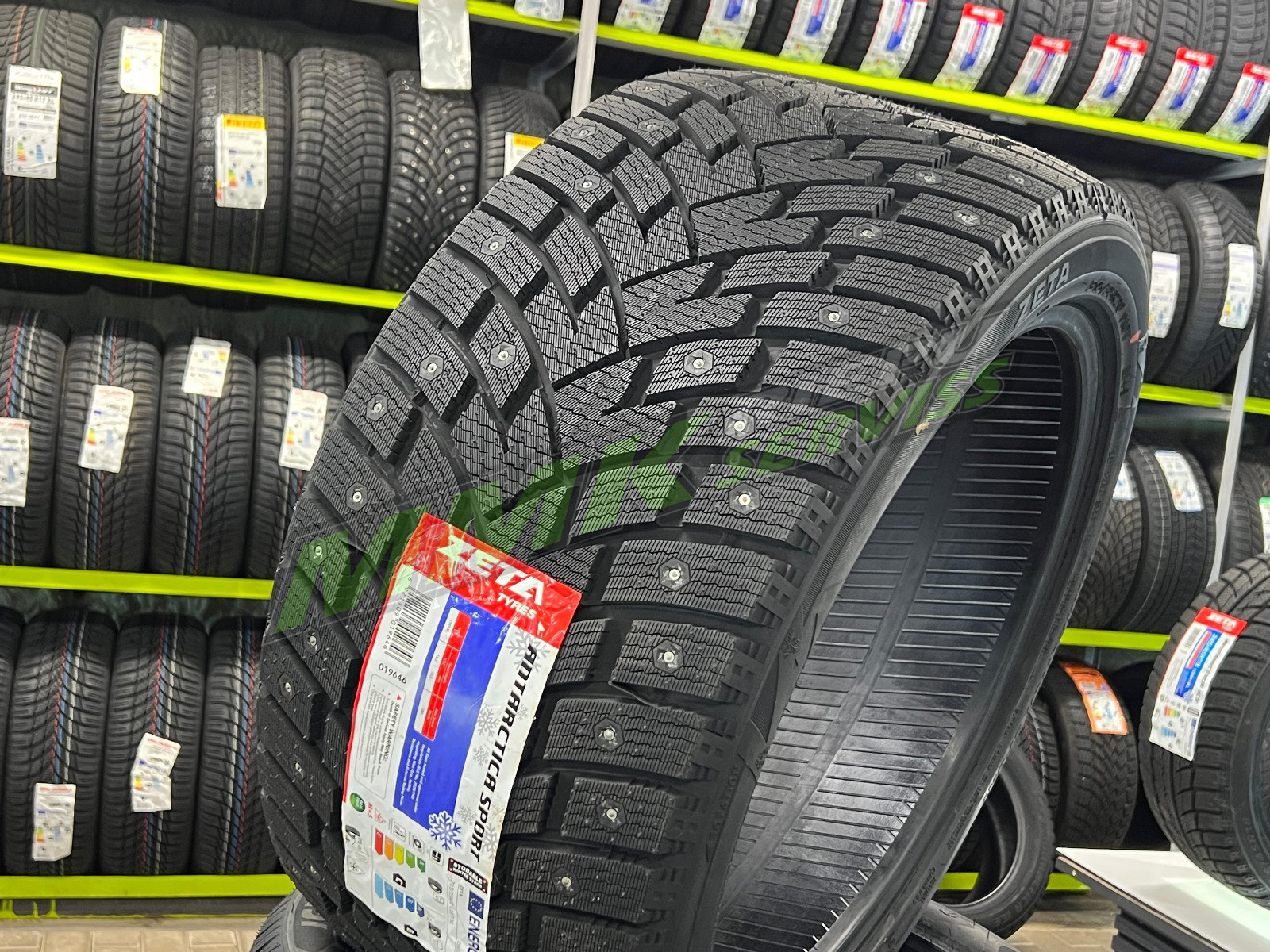 215/60R17 ZETA Antarctica Sport 96T ar radzēm - Ziemas riepas / Ziemas ar radzēm riepas