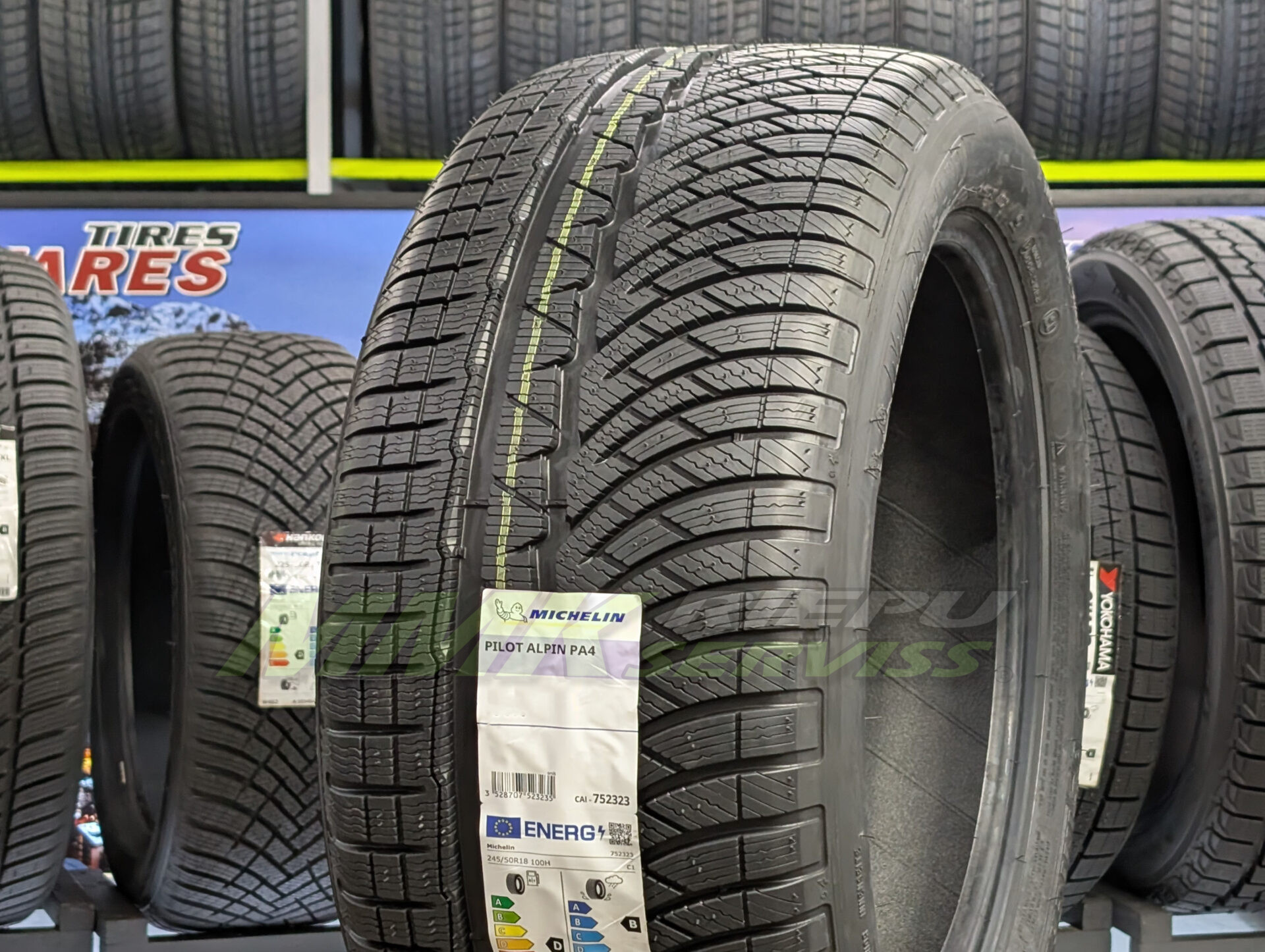 Michelin Pilot Alpin PA4 (ASYMMETRIC THREAD) 255/45 R19